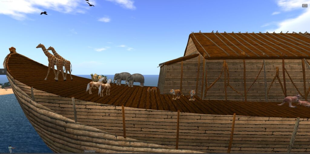 3D Noah’s Ark Interactive Virtual Space